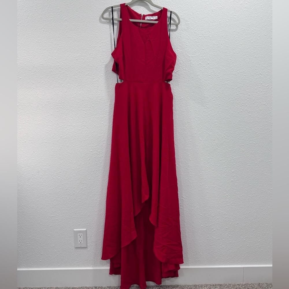 NWT Ali & Jay Bohemian Rhapsody Maxi Red Dress